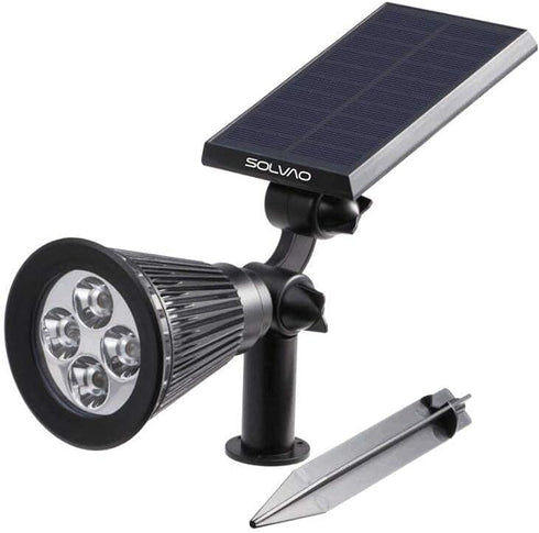 270, SOLVAO Solar Spot Light | Ultra Bright, Waterproof, Adjustable No Wiring, Portable | Auto On/Off Function |