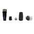 5Pcs M12 4 Pin Female Connector, Field Assembly Wireable Adapter 12mm IP67 Waterproof Straight Sensor A Code Unshielded