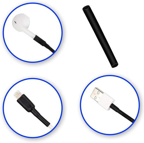 KOOWIN 720 PCS Heat Shrink Tubing Kit, Electrical Cable Wire Sleeve Assortment with Box Set, 2:1 Ratio, 8 Sizes Black