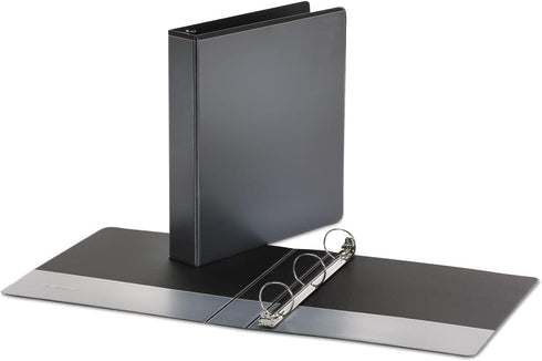 Universal 20971 Economy Round Ring View Binder, 1-1/2-Inch Capacity, Black by Universal