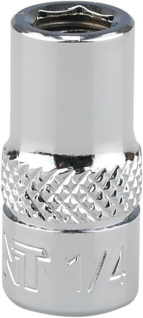 K301-008 1/4-inch Drive to 1/4-inch Hex Bit Holder Socket, 1/4"DR to 1/4"H Magnetic Adapter by KAIFNT