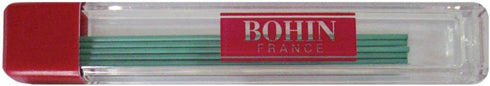 Bohin Mechanical Chalk Pencil Refill, 6/Pkg - Green