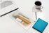 Plastic Envelopes with Zipper, 5 x 10 Clear Poly Envelope Folder, 20 Packs