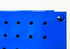 Metal Pegboard 12-Inch Tall x 16-Inch Wide Heavy Duty Wall Organizer for Garage Tool Storage, 4pcs Blue