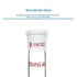stonylab Glass Connecting Adapter, Borosilicate Glass 30mm for Two 19/22 Ground Taper Joints, Lab Supply