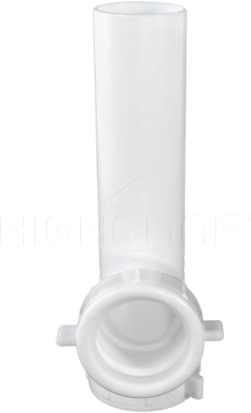 Q21125 Plastic End Outlet Tee, 1-1/2 Inch White for Tubular Drain Applications