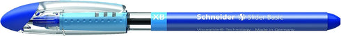 Schneider Slider Basic XB Ballpoint Pen, 10/Pack by Schneider