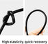 Joywayus 1/2" OD 16.4Ft Black Pneumatic Tubing Pipe, 5 Meter for Fluid Transfer or Air Line Tubing