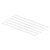 MECCANIXITY 3.3 Borosilicate Glass Stick - 7.87" Length, 4mm Dia Stir Rod Mixing Tools, 6Pcs for Lab Kitchen Science