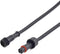 5Pairs 5pin Black Electrical Connector, LED Connector for LED Lights, 20cm Extension Cable