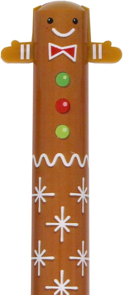 Twice as Nice 2 Color Click Pens - Happy Holiday Set of 6