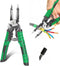 LAOA Needle Nose Pliers, 9-in-1 Electrician Wire Stripper Tool for Clamping, Tightening, Cutting Cables