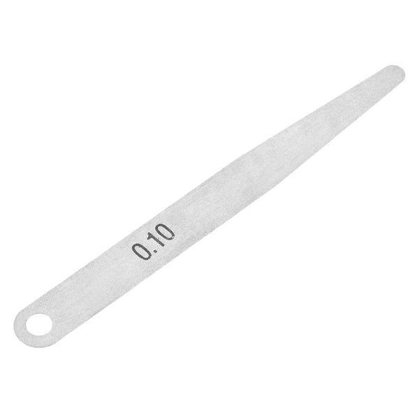 uxcell Metric Thickness Feeler Gauge, 0.1mm Stainless Steel Measuring Tool for Gap Width