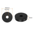HARFINGTON 16pcs Rubber Spacer, 2 Inch OD Neoprene Round Anti Vibration Isolation Pads for Home and Car Accessories