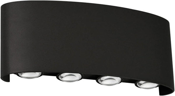 Nachukan Modern LED Wall Lights, Up and Down 8W Sconces - 4000K, IP65