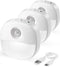 Lyridz Rechargeable Night Light, Motion Sensor Battery Nightlights, Mini Stick-on LED Closet