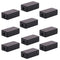 Auniwaig 10Pcs Plastic Electronic Project Junction Box Enclosure, Dustproof Waterproof Project Boxes for Indoor Outdoor