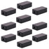 Auniwaig 10Pcs Plastic Electronic Project Junction Box Enclosure, Dustproof Waterproof Project Boxes for Indoor Outdoor