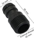 Generic 20 1/2 Inch Garden Plumbing Pieces of Pacifier Pipe Joint Fittings Water Connector Agricultural Drip Irrigation
