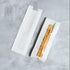 DODXIAOBEUL 50 Bag,13Paper Packaging Goods(13"White) Pcs White Baguette Bread Bags with Window,Clear Bread Bags