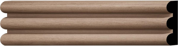 WM144 - Americraft Screen Moulding, Solid Hardwood, 1/4"D x 3/4"W x 96"L,