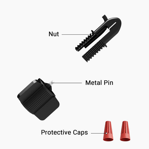 LL LIGHTING LIVING 4PK 12-18 Low Voltage Cable Connector Landscape Lighting Fast Lock Twist Gauge Wire Connectors