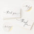 SPIRITDUST 52-pack 3.5x5 Inches, Thank You Cards Bulk with Kraft Envelopes & Matching Stickers, Minimalist Design |