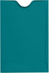 LUXPaper Credit Card Sleeves, 2 3/8" x 3 1/2", Teal, 80lb. Text, 50 Qty