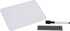 Glass Dry Erase Board with Easel and Marker for Office, Home and School Supplies, 8.25"x 11"