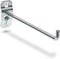 Triton Products 51629 LocHook 6-Inch Single Rod, 90-Degree Bend, 1/4-Inch Diameter Zinc Plated Steel Pegboard Hook,