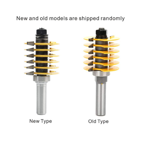 1/2 Inch Finger Joint Router Bit, Shank Glue Joint Router Bit Woodworking Milling Cutter for DIY Door Table Cabinet