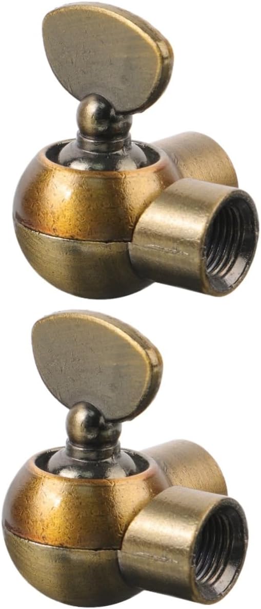 ARTIBETTER 2pcs Vintage Wall Sconce Arm Connector Adapter Light Fixture Mount for