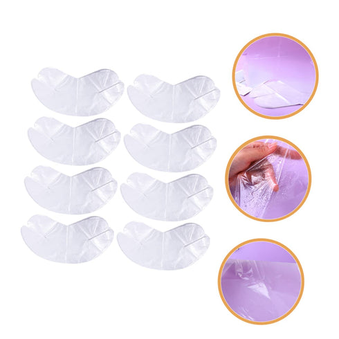 200pcs FOMIYES Disposable Nonwoven Neck Mask Sheets for Spa Skin Care Moisturizing Treatment and Fine Line Reduction