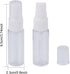 30 Pack 20ml 10pcs BENECREAT Fine Mist Spray Bottles Travel Size Bottles Travel Essentials Cosmetic Sample Bottles