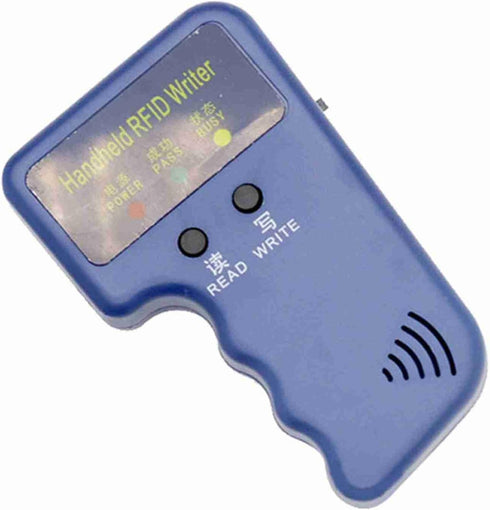 125KHZ 6 Dioche Handheld Card Copier Portable Low Power Consumption Reader Writer Duplicator with Cards Keyfobs