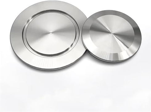 WYLWLS 2PS KF16 16 (KF-16) Blank,Vacuum Fittings,Vacuum Flange Plate,KF Tri Clamp Blank Stud or Blind Cap,End Caps