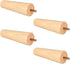 Beavorty 4pcs Wood Furniture Legs Tapered Table Legs Cabinet Feet with M8