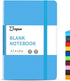 JOYEUX A5 Blank Journal Notebook: 160 Pages, 100 GSM Thick Hardcover Journal for Writing (Sky Blue)