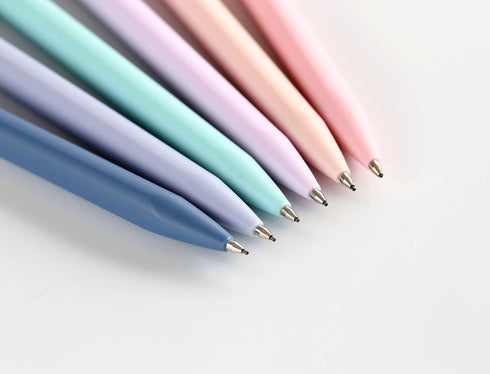 Solid Colors Mechanical Pencils 0.5mm Lead, Triangle Automatic Pencil for Writing, Office School Supplies Gift Pack of