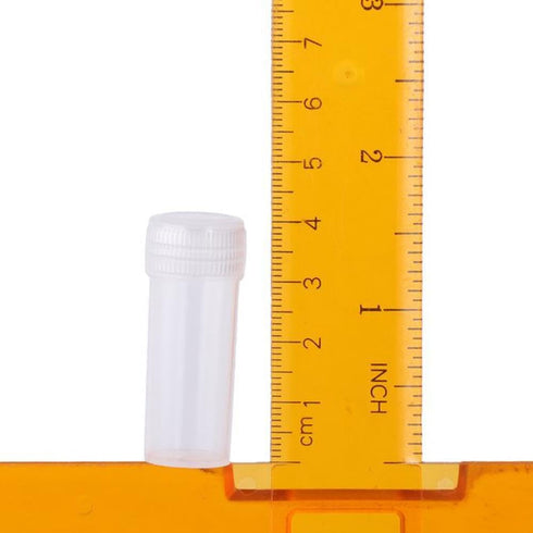 Plastic Vials with Lids, 50PCS Leak Proof Mini Sample Bottles, 5ML Test Tube for Lab Small Items