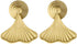 Generic Southst 2 Pcs Modern Creative Leaf Single Hole Drawer Knob Bookcase Shoe
