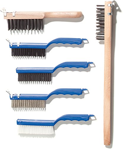 4067100 11.38 Inches, SPARTA Flo-Pac Plastic Kitchen Brush, Grill Cleaning Brush, Griddle Brush With Scraper
