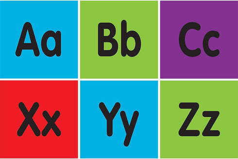 Teacher Created Resources Spot On Carpet Markers: Alphabet, 4" (TCR77004)