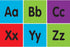Teacher Created Resources Spot On Carpet Markers: Alphabet, 4" (TCR77004)