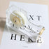 Multibey Clear Acrylic Gold 1 Inch Core Desktop Adhesive Tape Dispenser Cutter with Tape Office School Gift Idea (Gold) by MultiBey