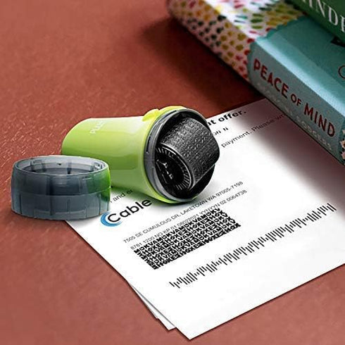 Guard Your ID Advanced Roller for Identity Theft Prevention, Green (38311)