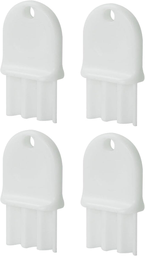 4-Pack Toilet Paper Dispenser Keys Compatible with Wa-ffle Paper Towel & Toilet Paper Systems