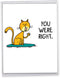 NobleWorks Big Funny Mother's Day Card (8.5 x 11 Inch) - Jumbo Cartoon Notecard for Moms