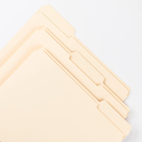 Smead File Folder, Reinforced 1/3-Cut Tab, Letter Size, Manila, 45 Per Box for Document Organization