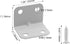 Waziaqoc 4 1 1.2 Inch 26 26 32mm 90 PCS x L Shape Shelf Bracket, White x x Metal Corner Brace, Degree Right Angle L